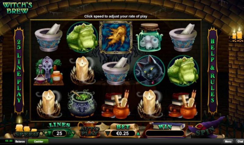 Halloween Witch’s Brew Slot Review