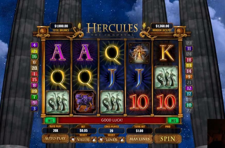 Hercules the Immortal Slot Review