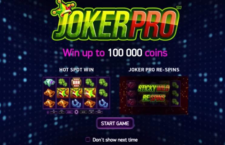 Joker Pro Slot