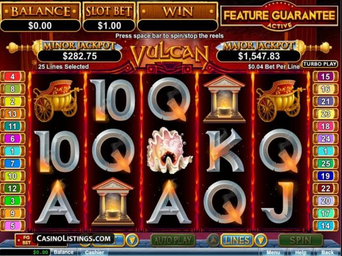 Vulcan Slot Machine
