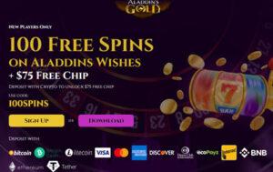aladdins gold casino no deposit bonus codes