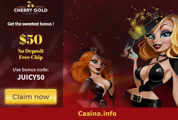 cherry gold casino no deposit bonus ¥50 Free