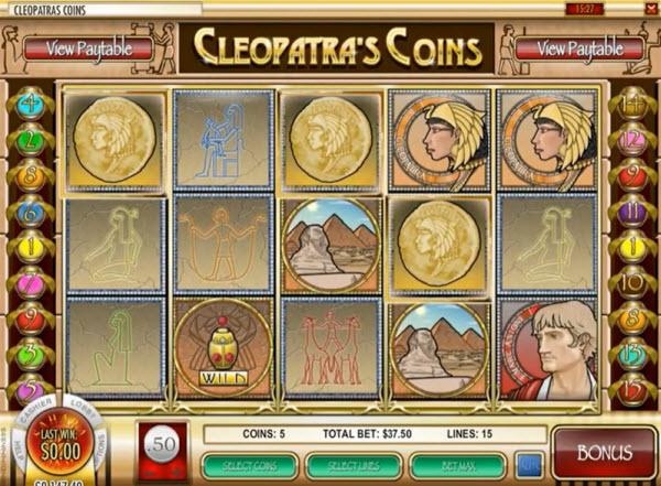 Cleopatra Coins Slot
